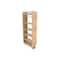 Rev-A-Shelf Maple Veneer, Light Brown, 8 in W, 51.65 in H, 23.67 in L, Light Brown 448-TPF51-8-1 - alternate 1